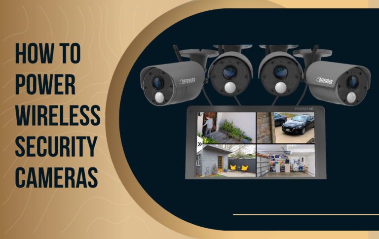 How To Power Wireless Security Cameras