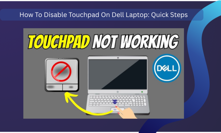 How To Disable Touchpad On Dell Laptop