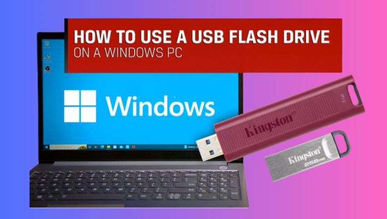 How To Use A Flash Drive On A Laptop