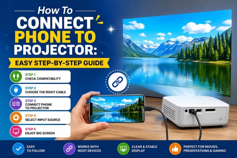How To Connect Phone To Projector