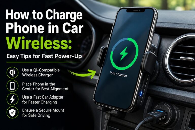 How to Charge Phone in Car Wireless: Easy Tips for Fast Power-Up