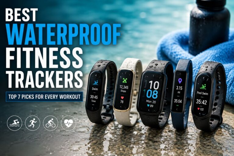 Best waterproof fitness trackers for swimming, running, cycling, and everyday workouts.